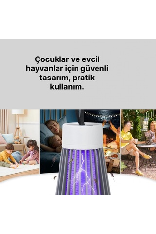 Kamp Ve Bahçe İçin Şarjlı Böcek Kovucu Lamba 92232145
