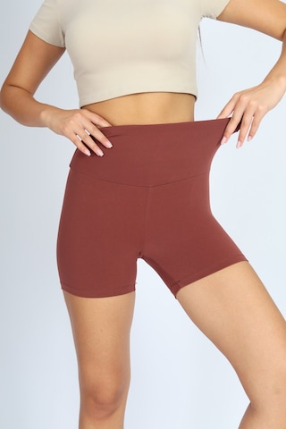 Soft&Basic 2li Kadın Bıker Kısa Spor Tayt Çok Renkli