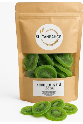 Kuru Meyve - Kurutulmuş Kivi Dilimleri 100 Gr - Doğal & Katkısız Meyve Kurusu Diğer