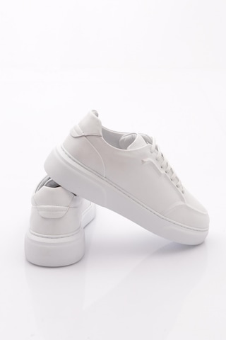 Dgn Urbano Erkek Sneakers Ayakkabi Beyaz Antik Beyaz