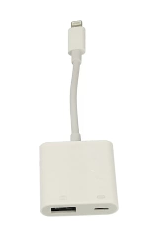 Newface Apr22 Apple iPhone Uyumlu Otg 2in1 - Beyaz Belirtilmemiş
