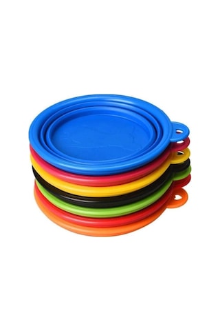 Mucit Home Katlanabilir Seyahat Silikon Köpek Mama Ve Su Kabı