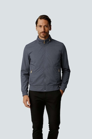 İgs Mavi Modern Erkek Bomber Mont-26031
