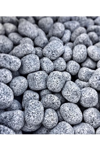 T-May Granit Taşı - Bahçe Süsü, Ve Akvaryum Dekorasyonu Için Dere Çakılı 25 Kg 2-4 Cm