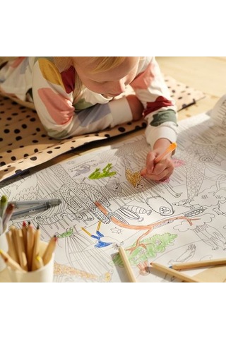 Ikea Sandlöpare Rulo Boyama Kağıdı, Beyaz, 10 M, Savanah