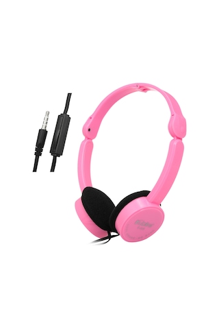 Reedark Kubıte T-111 Katlanabilir 3.5mm Kulaklık - Pembe Renk, Hafif Ve Konforlu, Müzik & Oyun Keyfi