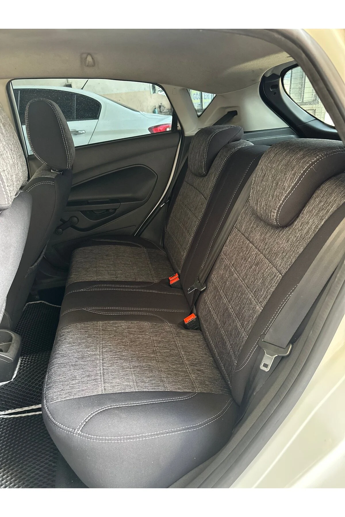Ford Fiesta Araca Özel Koltuk Kılıfı Siyah