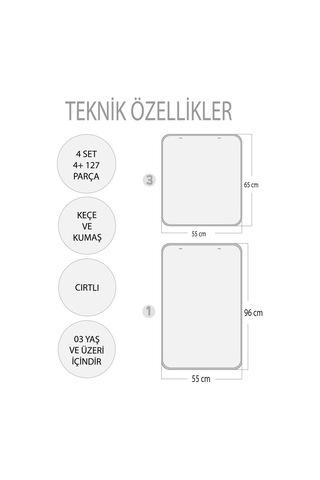 4 Set 127 Parça Tox Iskelet . Iç Organlar Sistemi . Takvim ve Du