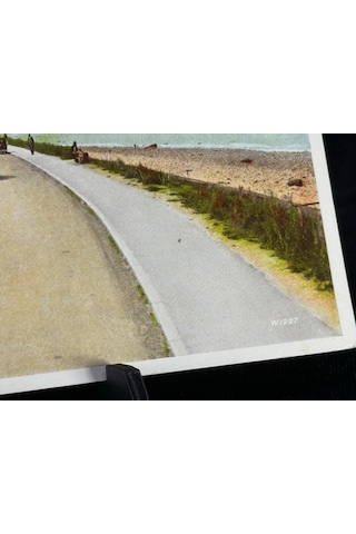 İngiltere Marıne Drıve, Rhos On Sea Post Card W1227 Carbo Colour Valentin & Son London Nadir
