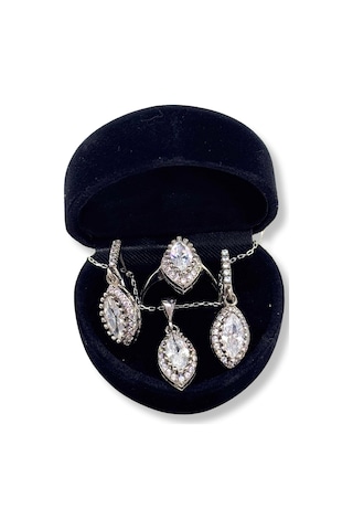 Oya Silver Işıltı Dokunuşu Gümüş Set&takım