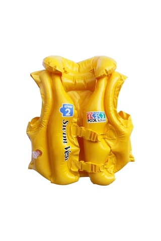 Intex Yakalı Şişme Can Yeleği Sarı 50x47 CM
