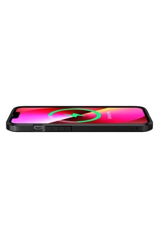 Apple Uyumlu iPhone 13 Mini Kılıf Zore Roll Kapak Siyah