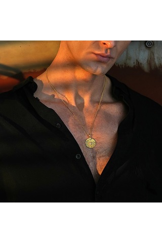 İpek Silver 925 Ayar Gümüş Galaksi Unısex Kolye Gümüş