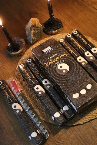 Yin Ve Yang Spiritüel Enerji Özel Kutu Tütsü 6lı