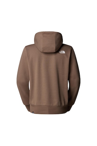 The North Face Erkek Sımple Dome Regular Hoodıe Swetshirt Nf0a89fcbow1 Kahverengi