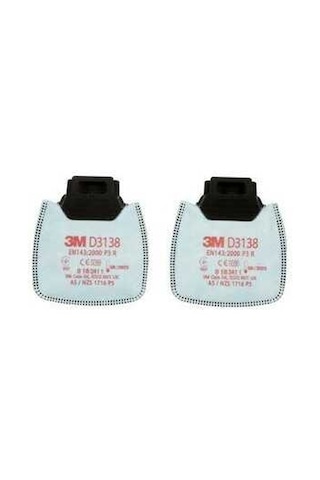 3M D3138 P3 Secure Click Toz Filtresi (1 Çift)