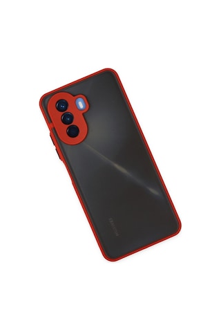 Gld-spt- Newface Huawei Nova Y70 Kılıf Montreal Silikon Kapak - Kırmızı