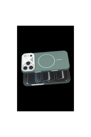 Joko Apple iPhone Uyumlu 17 Pro Max Export Magsafe Kapak - Turkuaz