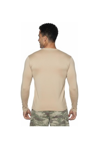 Astrid T Özel Üretim İçlik Seçeneği Hava Alan Ter Tutmayan Single Sword Uzun Kol Microfiber T-shirt - Tişört Diğer