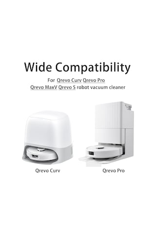 Xiaaokeji Roborock Qrevo Curv İçin Yedek Parçalar, Robot Süpürge Ataşmanları