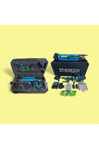 Dijital Göstergeli Tripod Ayak+ Lazer Terazi 16 Cizgi Taşıma Cantalı Hkt940