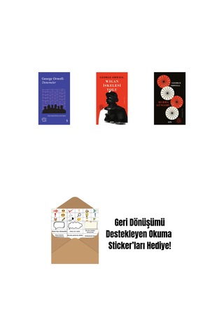 Everest Açıkhava 24 - Denemeler + Wigan İskelesi Yolu Ciltli + Burma Günleri + Okuma Sticker'ları
