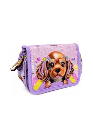 Chımola Cute Dog Kalem Çantası Lila