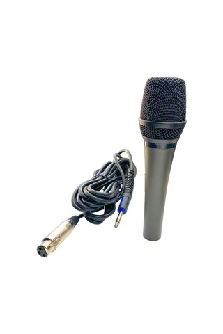 S-line Audio Kablolu El Tipi Mikrofon Yarı Metal Yarı Plastik 5metre Kablolu