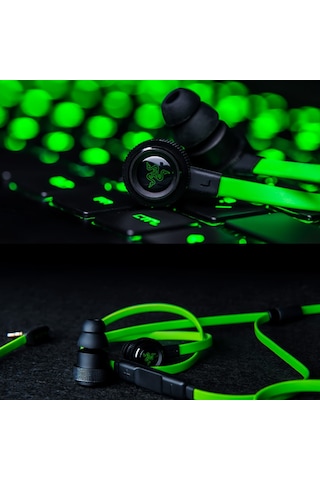 Leezsing Razer Hammerhead Pro V2 Kulak İçi Oyun Kulaklığı - Gürültü Önleme, Derin Bas, Hd Ses, Mikrofonlu