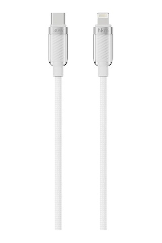 Knıt Glam 30w Hızlı Şarj Destekli, Type-c To Lightning Şarj Ve Data Aktarım Kablosu, 1 Metre, Beyaz Diğer