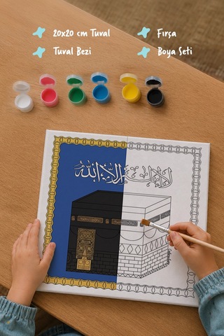 Kubbetü S-sahra Şövalesiz Boya Seti 20x20