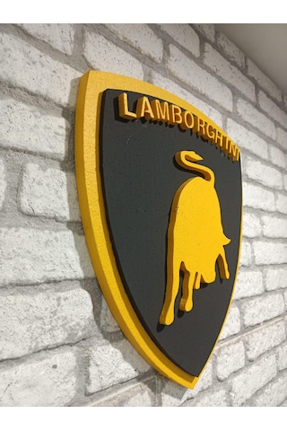 Lamborghini Logo 50x50 Lamborghini Araç Logo Lamborghini Marka Logo Lamborghini 3d Logo