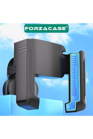 Forzacase 4.7 - 6.7 Telefonlar İle Uyumlu Bisiklet Motosiklet Gidon Montajlı Telefon Tutucu Fc1200 Siyah