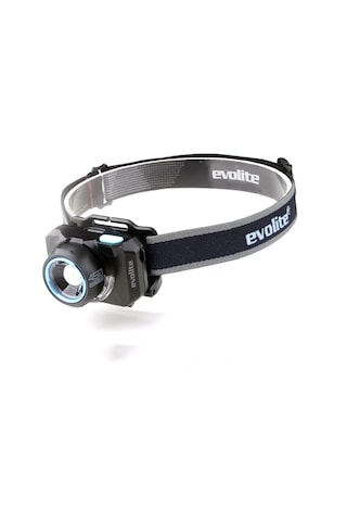Evolite Eclipse 450 Lm Kafa Lambası Ip65 Su Geçirmez, Şarjlı Siyah