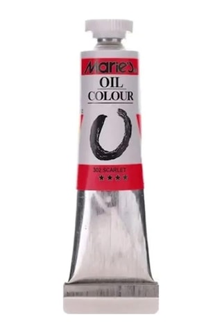 Maries Scarlet 50 Ml E1384-3 Yağlı Boya 3'lü Paket Çok Renkli