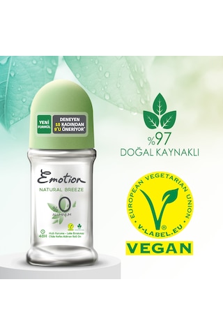 Emotion Natura Breeze + Ocean Fresh +  Floral Roll-On 3 x 50 ML