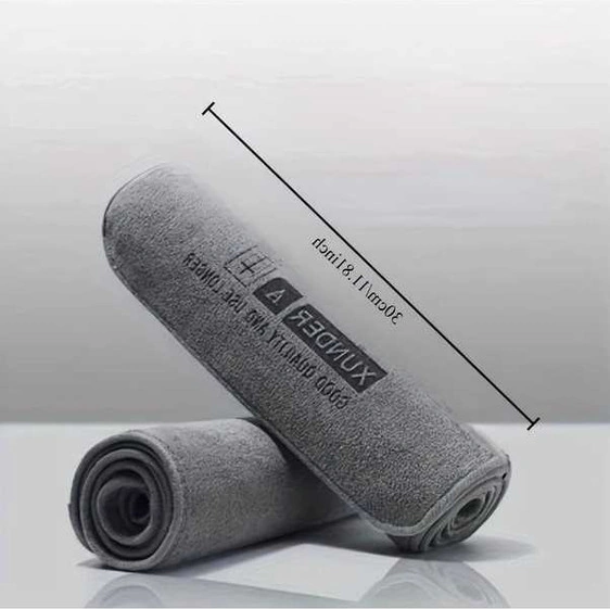 Trendooze 2 Adet Mikrofiber Havlu, Lüks Çift Katmanlı, Yüksek Emici