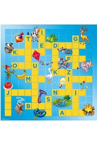 Scrabble Junior Türkçe Eğlenceli Aile Oyunu