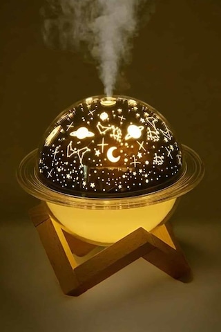 Hava Nemlendirici Masa Ve Gece Lambası Usb Projeksiyon Aromaterapi Xxuucznemlendiricismmm