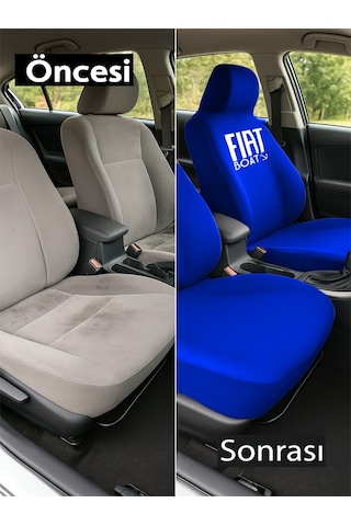 Aracinizin İcini Yenileyen Fiat Linea İle Uyumlu Oto Koltuk Kilifi İle Her Detay Ozel Lacivert
