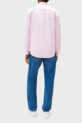 Tommy Hilfiger Erkek Gömlek Mw0mw35774 Tor Pembe Pembe
