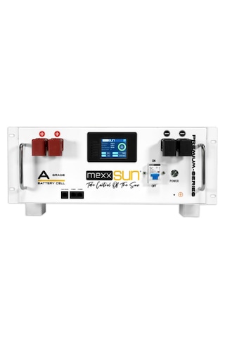 Mexxsun 48 Volt-100ah 4.8kwh Lifepo4 Kaset/rack Tipi Lityum Akü