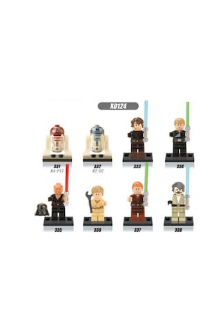 Yaozixa Star Wars R2-d2 Robot Figürü - 4.5cm Abs Plastik Konstruksiyon Blokları - 6 Yaş Üstü - Yıkama Ve Dezenfeksiyon Uygun