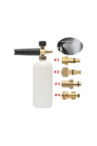 Padalink Temizlik Makinesi Uyumlu Bakır Pimli Köpük Spreyi - Araba, Zemin, Duvar Temizliği İçin Yüksek Basınçlı Nozzle 1