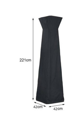 210d Su Geçirmez Gaz Piramit Veranda Isıtıcı Kapak Bahçe Mobilya Koruyucu Su Geçirmez Kapak Bahçe Mobilyaları Açık Gölge Yelkenleri Ve Amp Ağlar 221 42cm Ahşap Desen