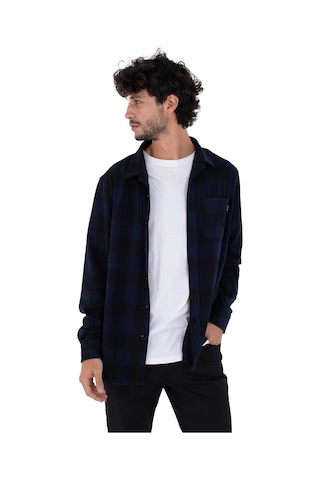 Hurley Hurley Axe Knit Flannel Shirt Erkek Mavi Sweatshirt 6721 Lacivert