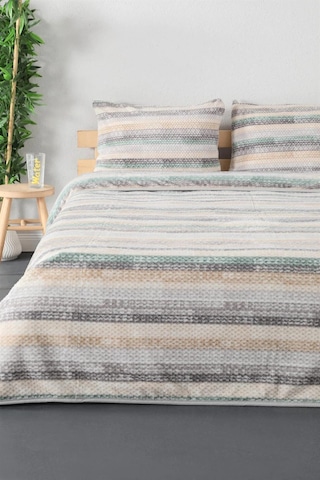 Merinos Relax 3 Parça Battaniye Seti Colorlines Gri -