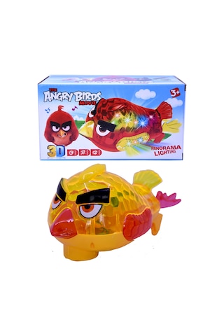Angry Birds Kızgın Kuşlar Oyuncak Sesli Işıklı Çarp Dön Hareketli