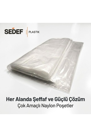 90x130 Kalın Taşıma Torbası Şeffaf Taşınma Torbası 10 Adet