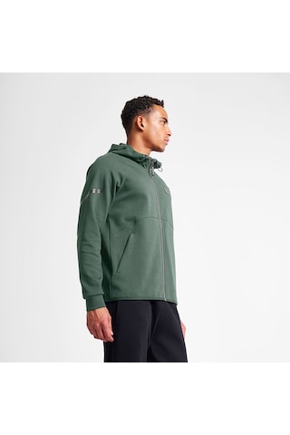 Lescon 25n-1101 Erkek Fermuarlı Kapüşonlu Sweatshirt YESIL